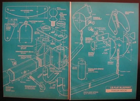Trailer Hitch Load Equalizing How-To build PLANS
