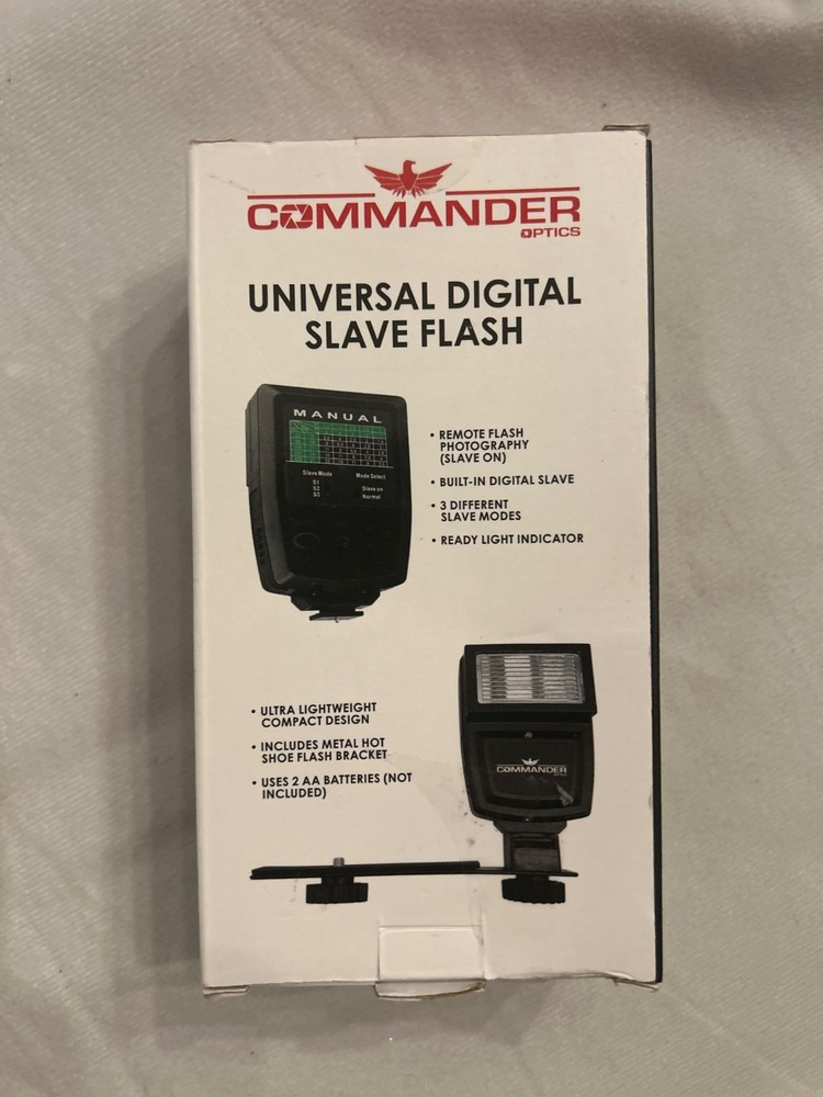 Commander Universal Digital Slave Flash -- Ultra Lightweight Compact Design NEW
