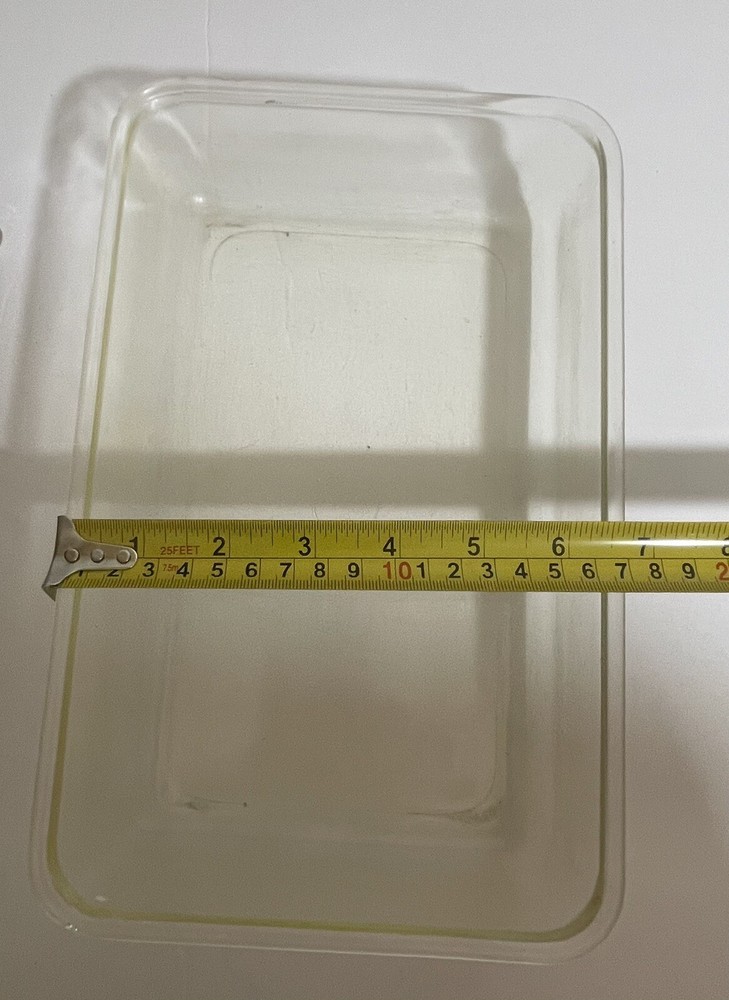 Vtg Footed Rectangular Serving Tray With Pyrex Serving Dish