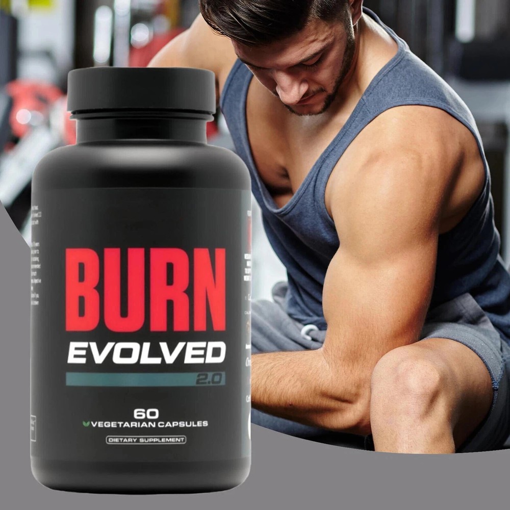 Burn Evolved 1-5-Bottle Stack – Weight Loss Supplement with Green Tea & Caffeine