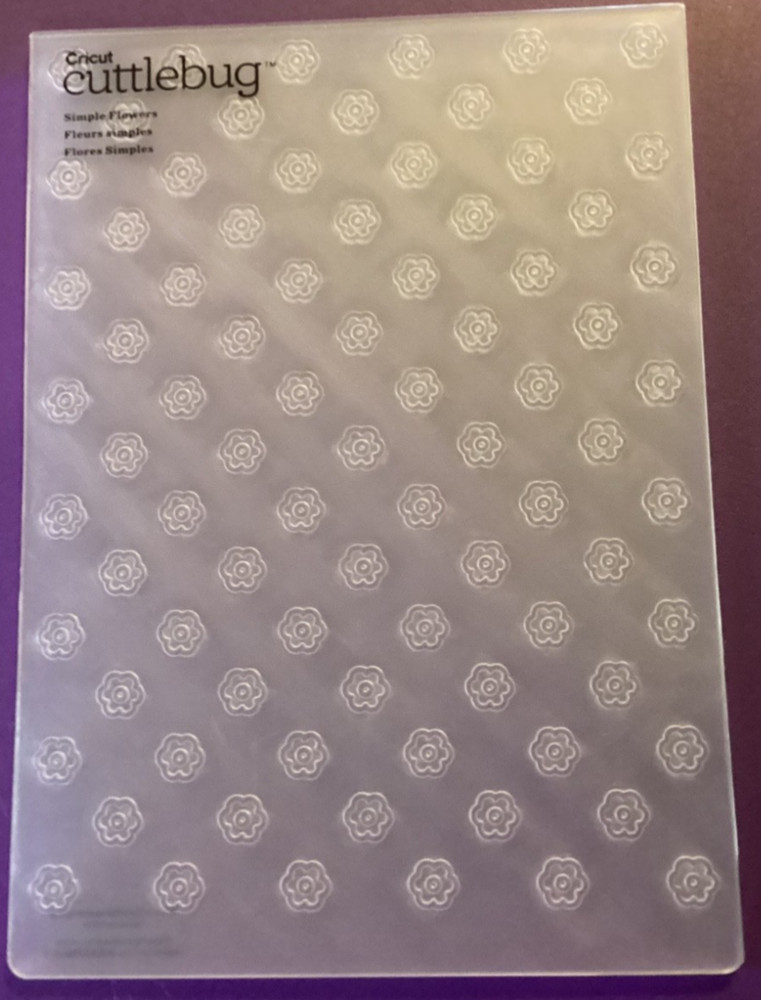 Anna Griffin Simple Flowers Embossing Folder