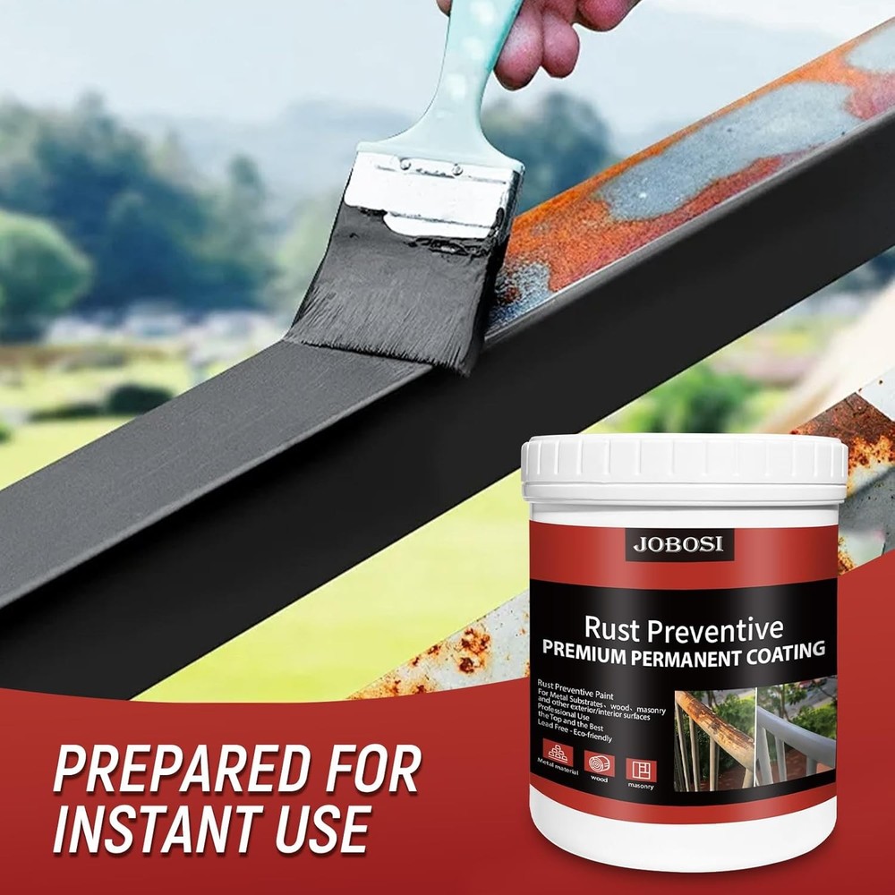 32 Oz Water-Based Rust Preventative Paint, Eco-Friendly Anti-Corrosion Coating