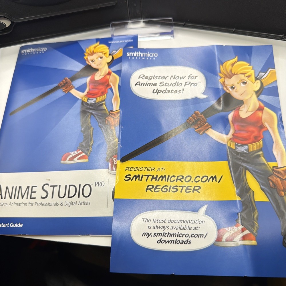 Smith Micro Anime Studio Pro 6 for PC, Mac - Used