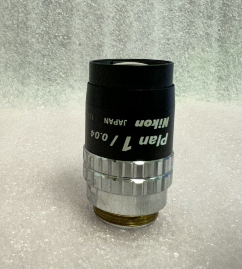 Nikon Plan 1/0.04 160/-. 102049 Lens Objective.