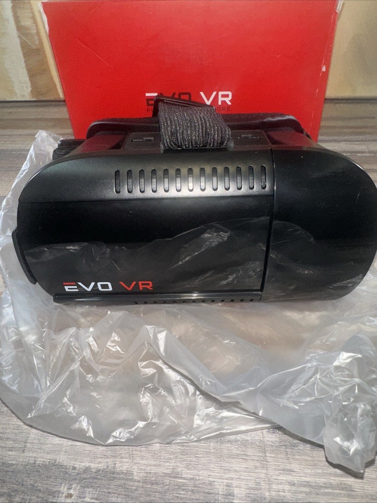 EVO VR Virtual Reality Headset for Smart Phone with Box Tested Working