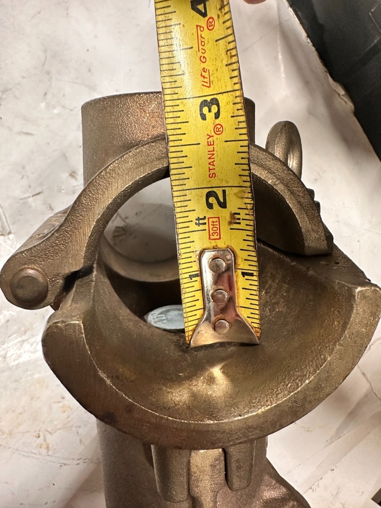 Bronze Hinged Pipe Support 3" diameter