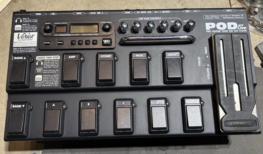 Line 6 Pod XT Live Multi-Effects Guitar Effect Pedal