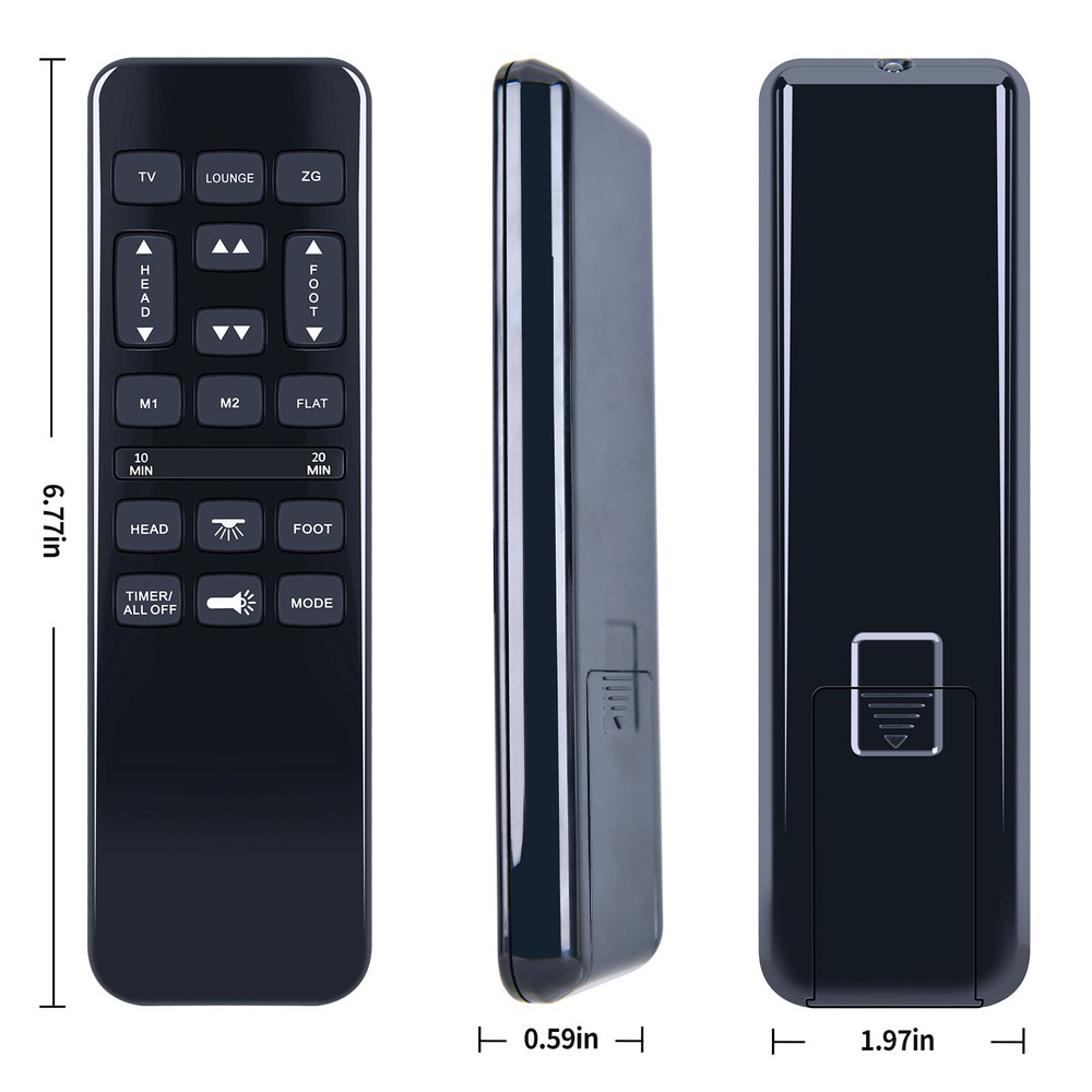 Replacement Remote Control For Best Choice Products Adjustable Bed Frame