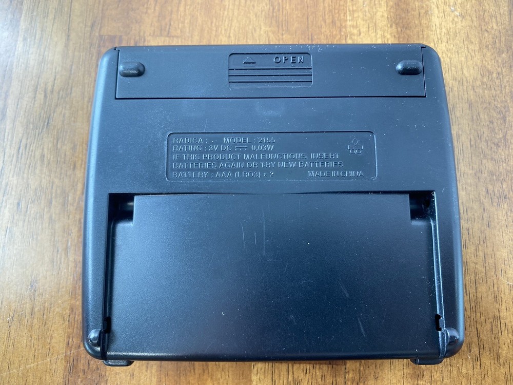 Radica Pocket Blackjack 21 Model 2155