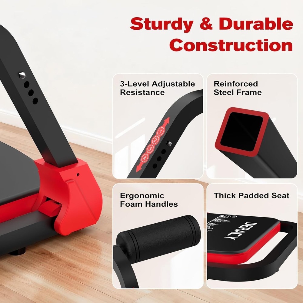 Sit Up Exercise Equipment Adjustable Ab Machine Multi-Functional Sit Up Machine