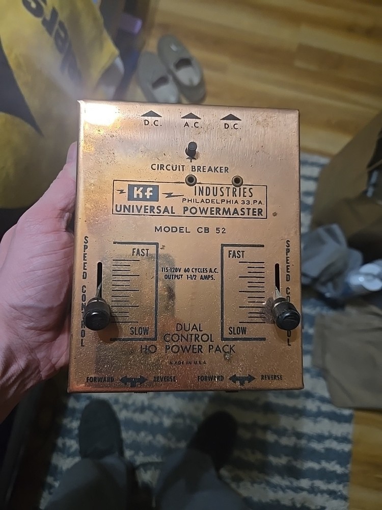 KF Industries Model CB-52 Universal Powermaster HO Railway Speedmaster CIbtested