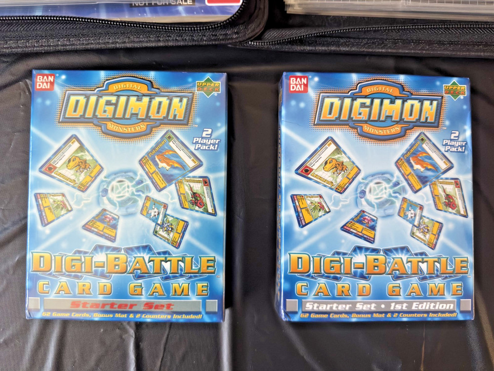1999 DIGIMON UPPER DECK MASTER SET HOLO SERIES 1+2 PRE-RELEASE+ULTIMATE - 5 SETS