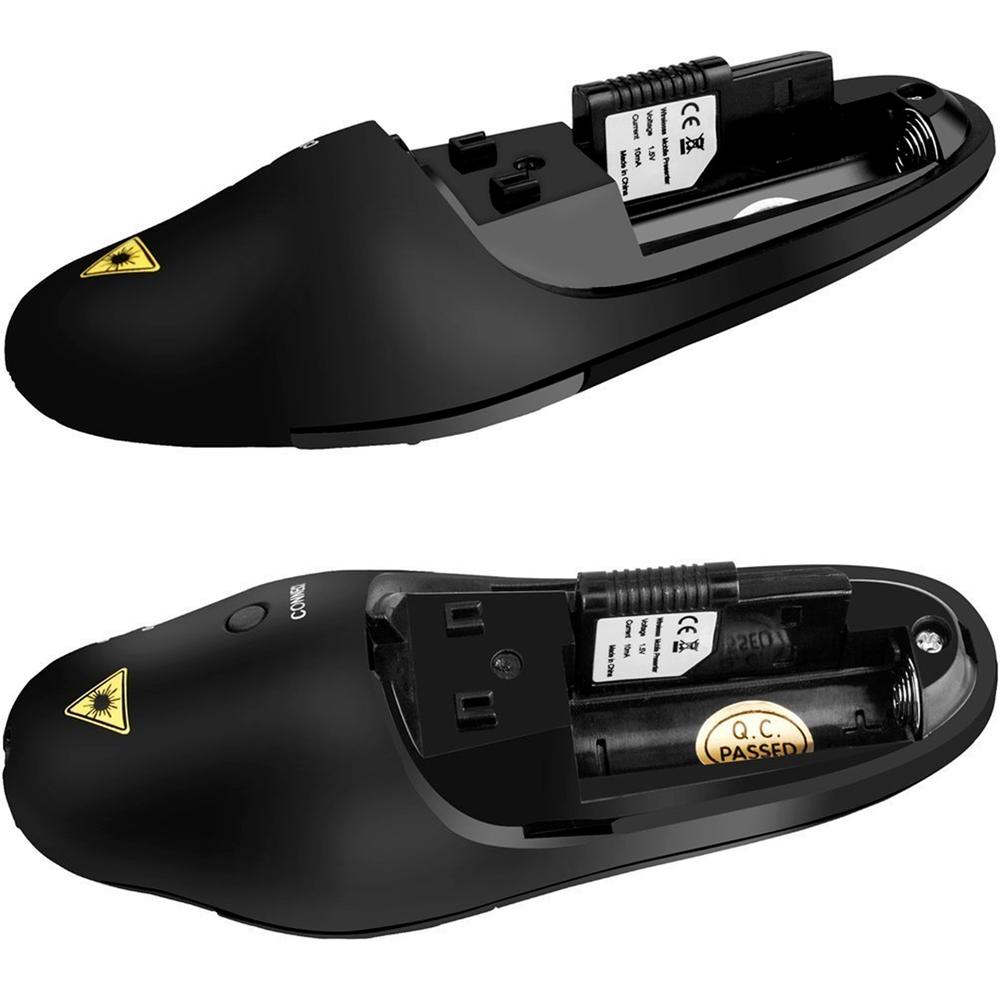 Wireless Presenter Laser Pointer Remote Control USB PPT Presentation Clicker