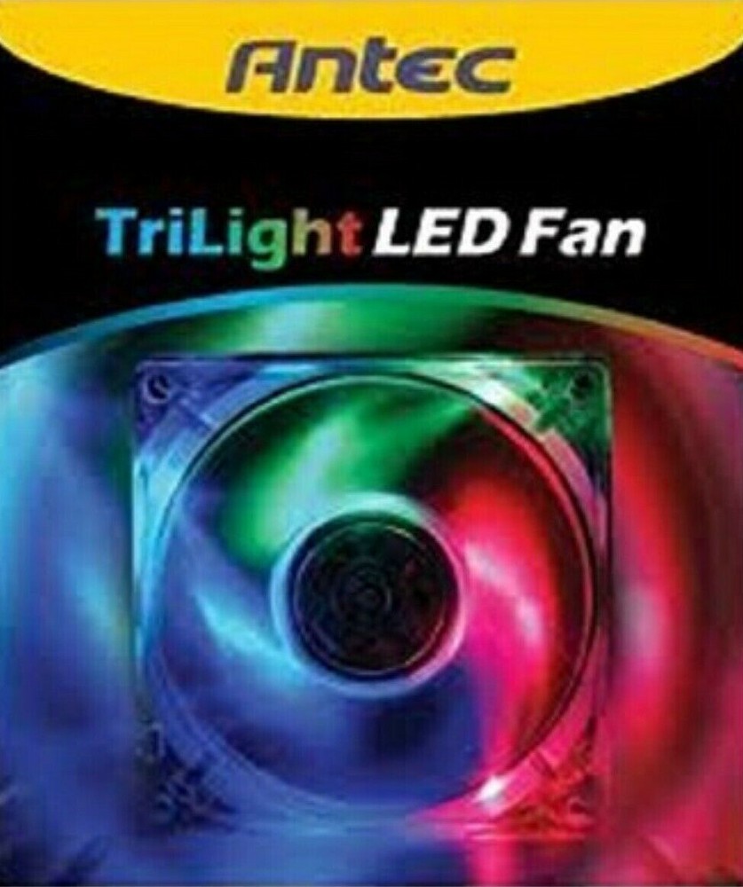Antec Trilight 120mm 3-LED Computer Case Cooling Fan