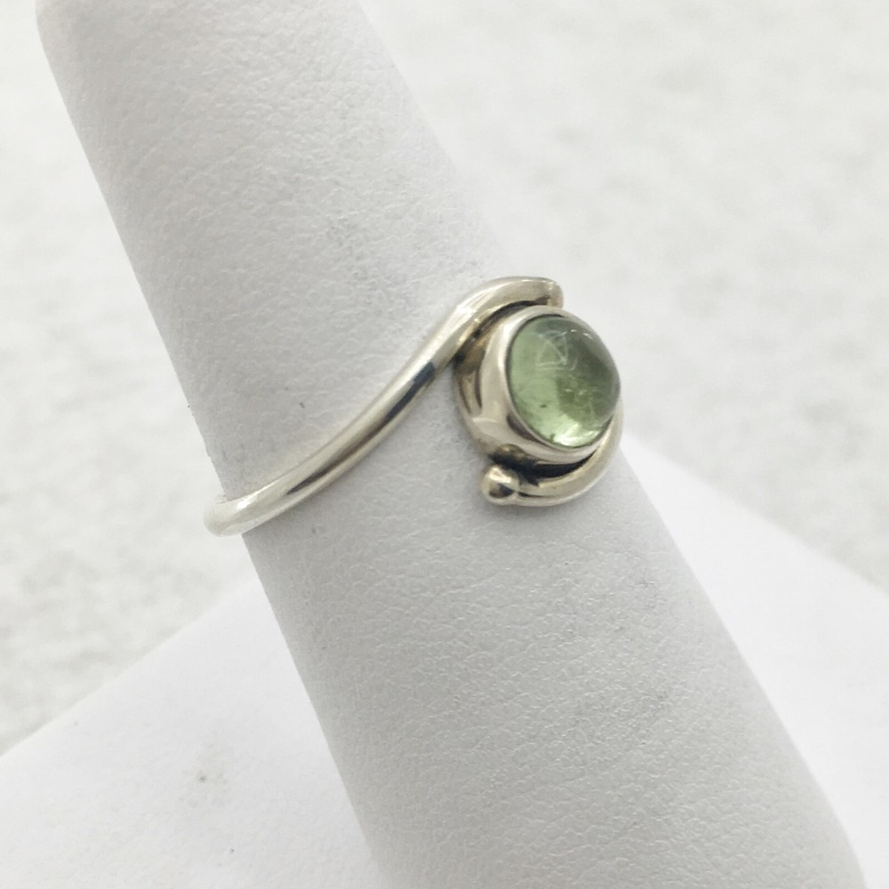 Sterling Silver Tourmaline ring size 8
