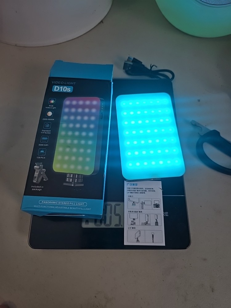 D10s Video Light Panoramoc Stereo Fill Light Multi Function Missing Stand