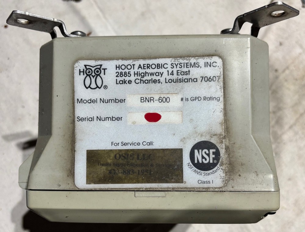 HOOT SYSTEMS Aerobic Treatment System Controller Box for PROBE Water Level