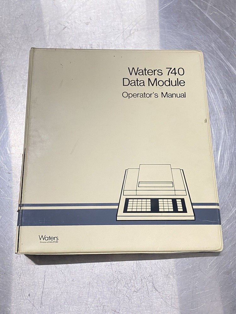 Waters 740 Data Module Chromatography - Users Guide / Instructions Manual