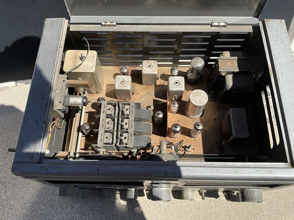 National NC-98 General Coverage Receiver, New Caps, Works!