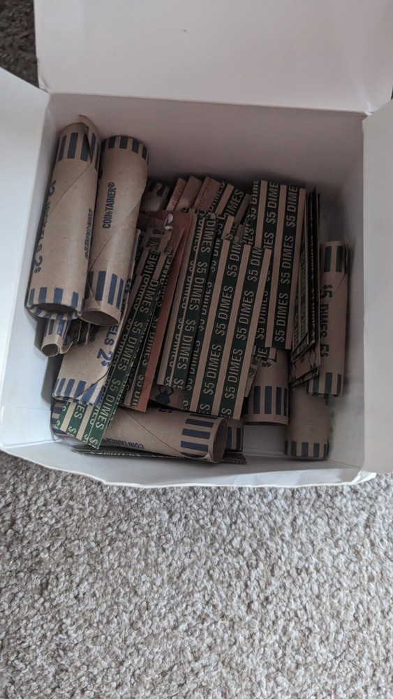 assorted coin wrappers