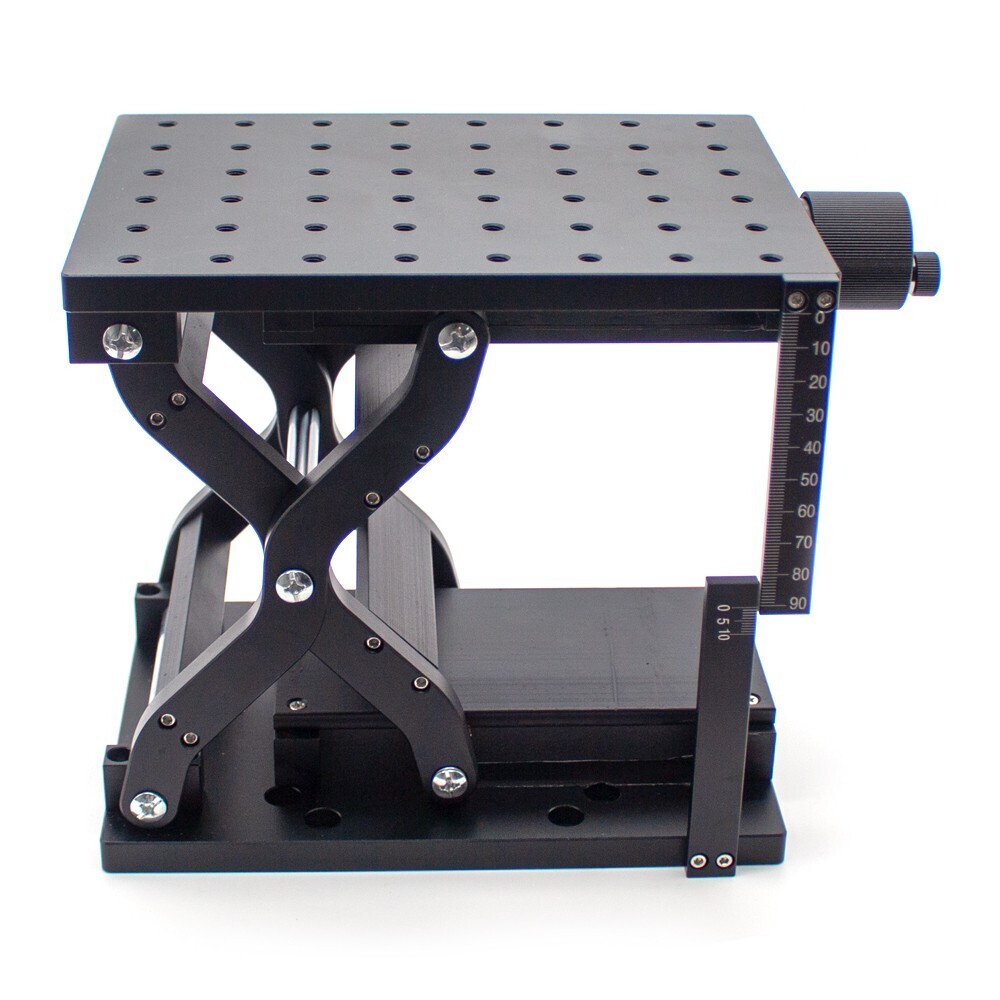Z-Axis Manual Fine-Tuning Platform Lifting Table Lab Displacement Sliding Table