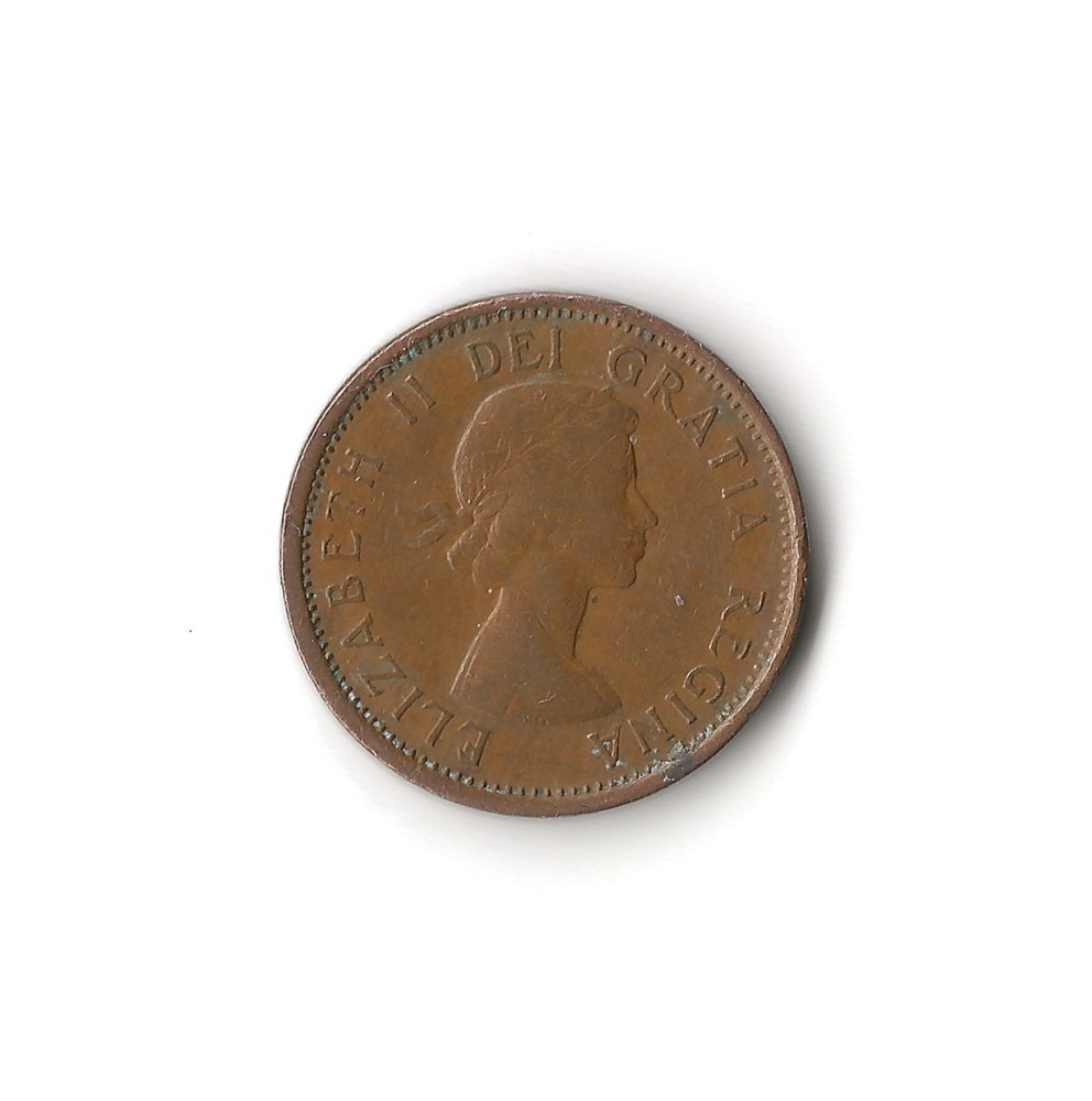 1956 Canada - 1 Cent - 843 - Bronze - 3.2g