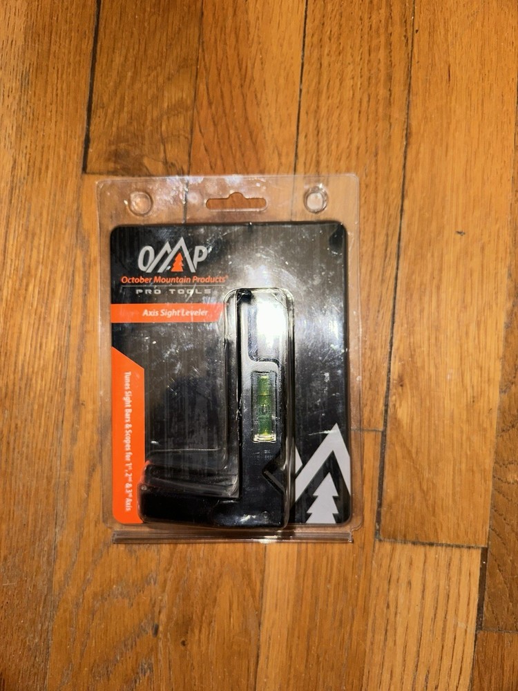 October Mountain Products Axis Sight Leveler Black Archery Tool