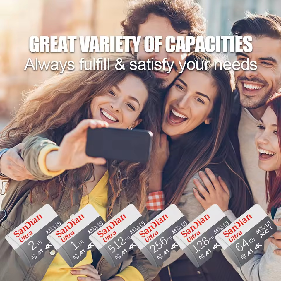 Ultra Micro SD Card 128GB Memory Card