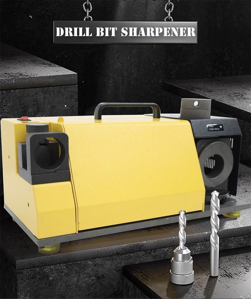 Drill Bit Sharpener Twist Drill Chamfering Machine Grinder φ13-φ26mm, 110V 250W