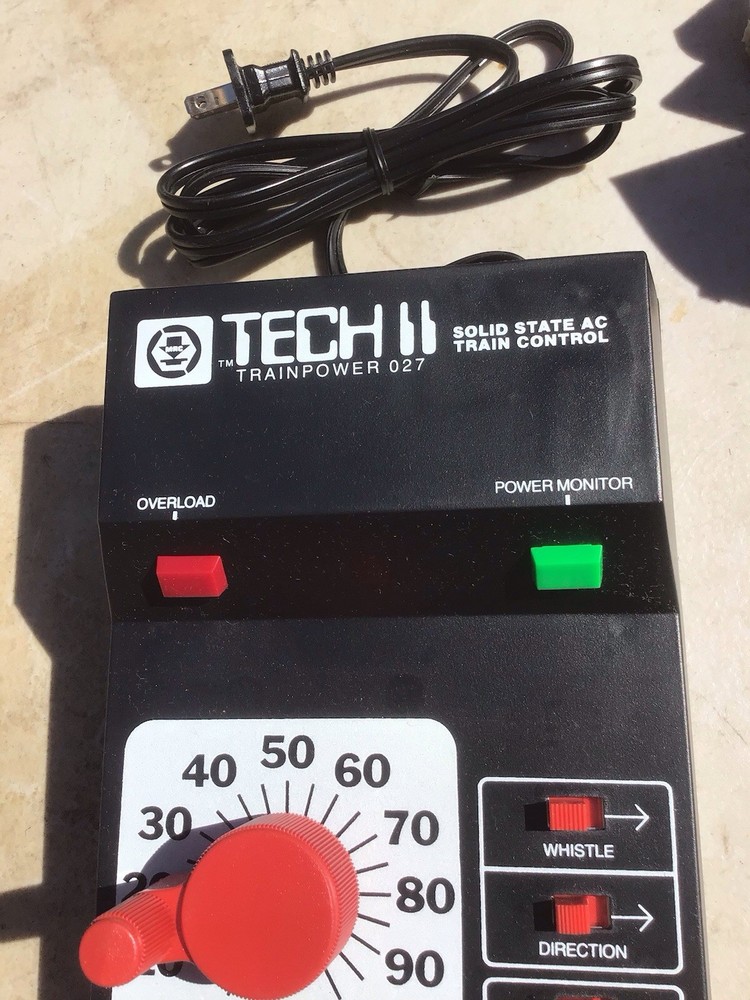 Untested Damaged Box MRC AH Tech II Trainpower 027 AC Train Controller - Unused?