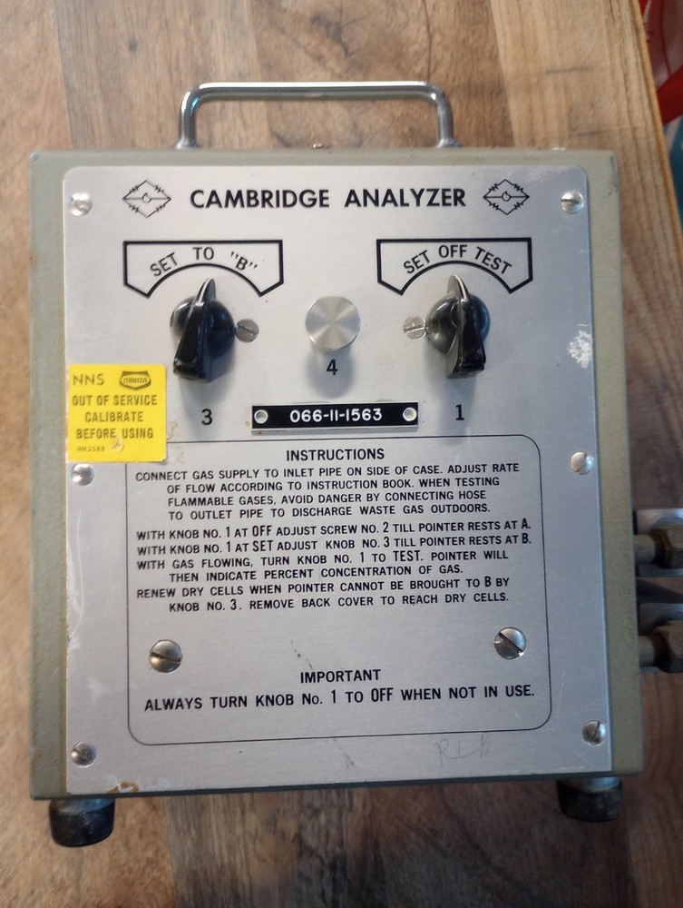 Cambridge Hydrogen Analyzer 120-H / Cambridge Instruments