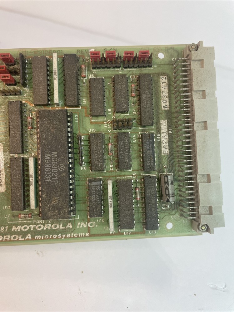 MOTOROLA MVME410 DUAL PARALLEL INTERFACE MODULE 1981