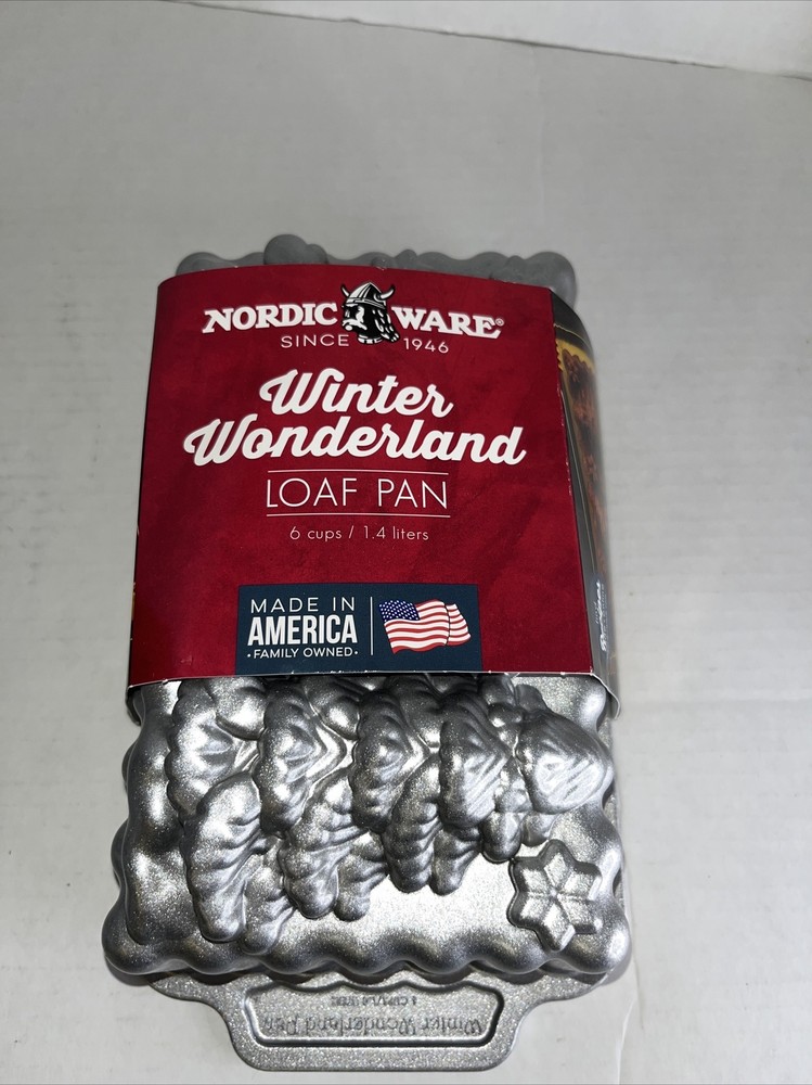 Nordic Ware Winter Wonderland Loaf - Silver