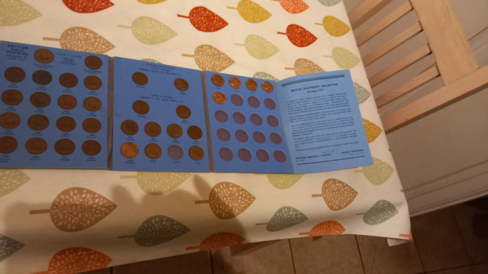 Whitman Halfpennies Set