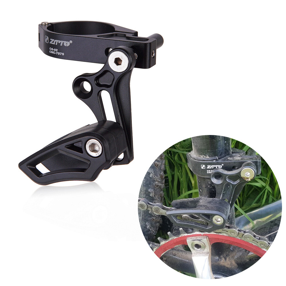 Bicycle Chain Guide Clamp Mount Chain Guide Direct Mount E Type Adjustable TD6