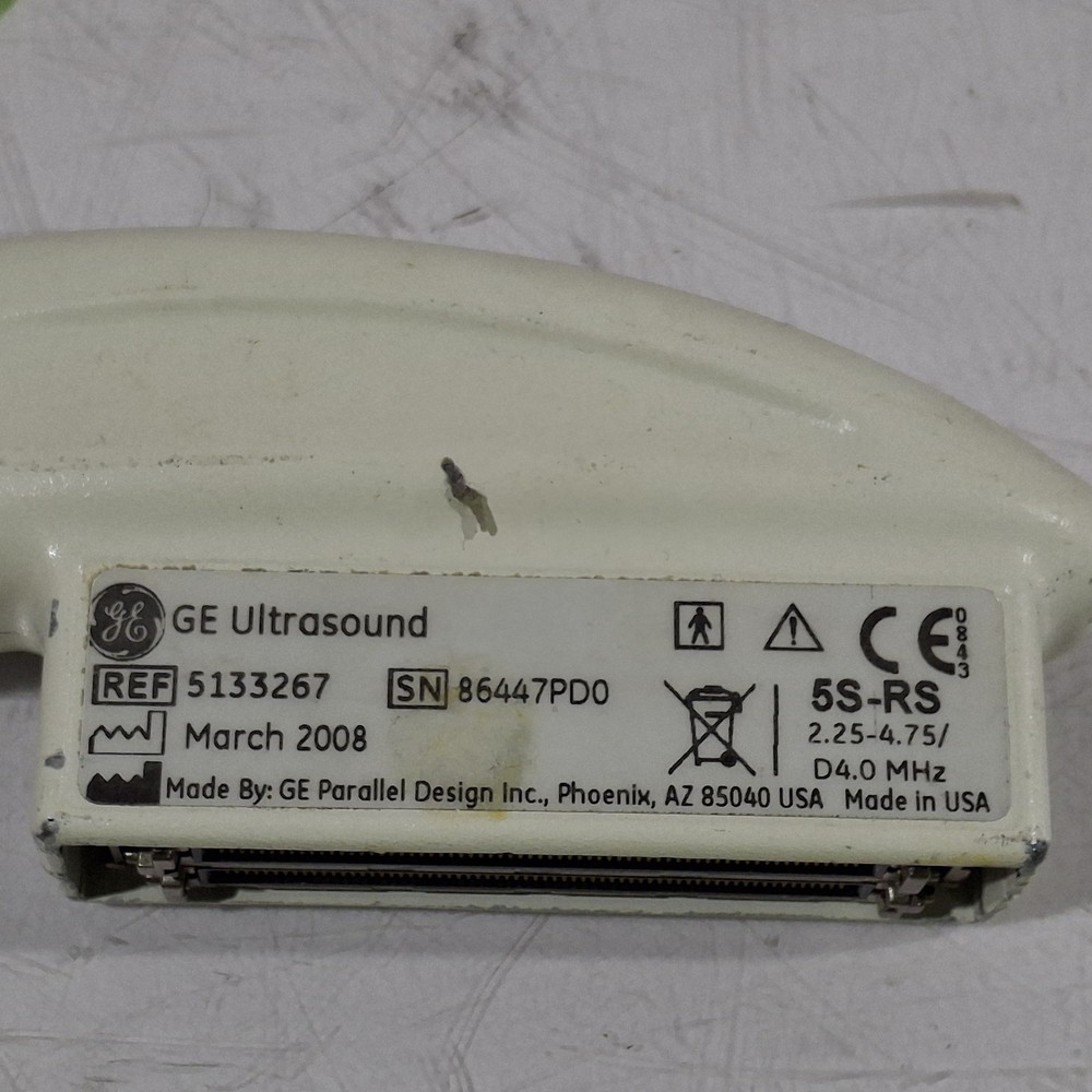 GE Healthcare 5S-RS Phased Array Transducer