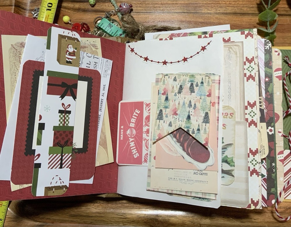 Christmas Handmade Junk Journal