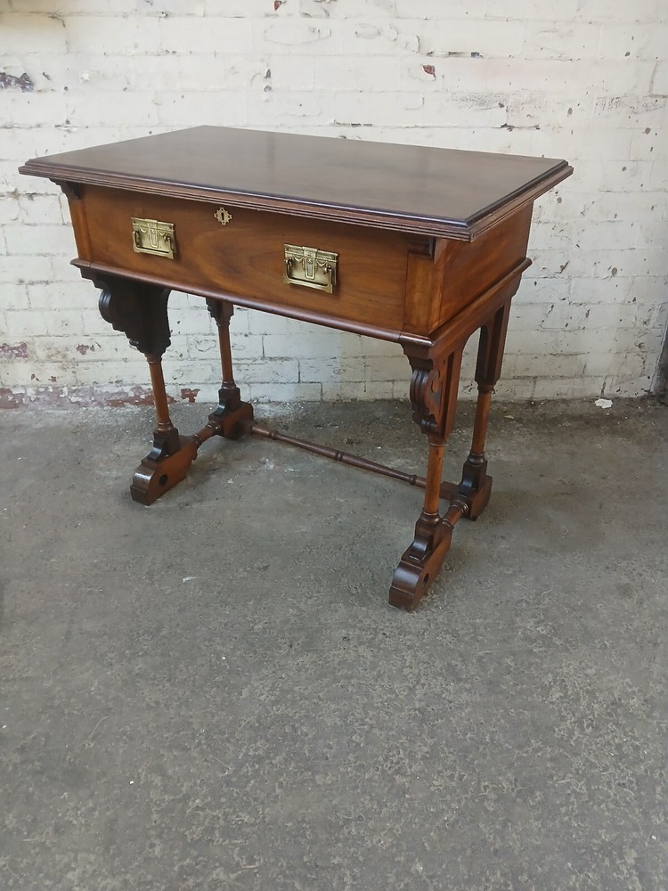 Victorian Mahogany Writing And Reading Desk,