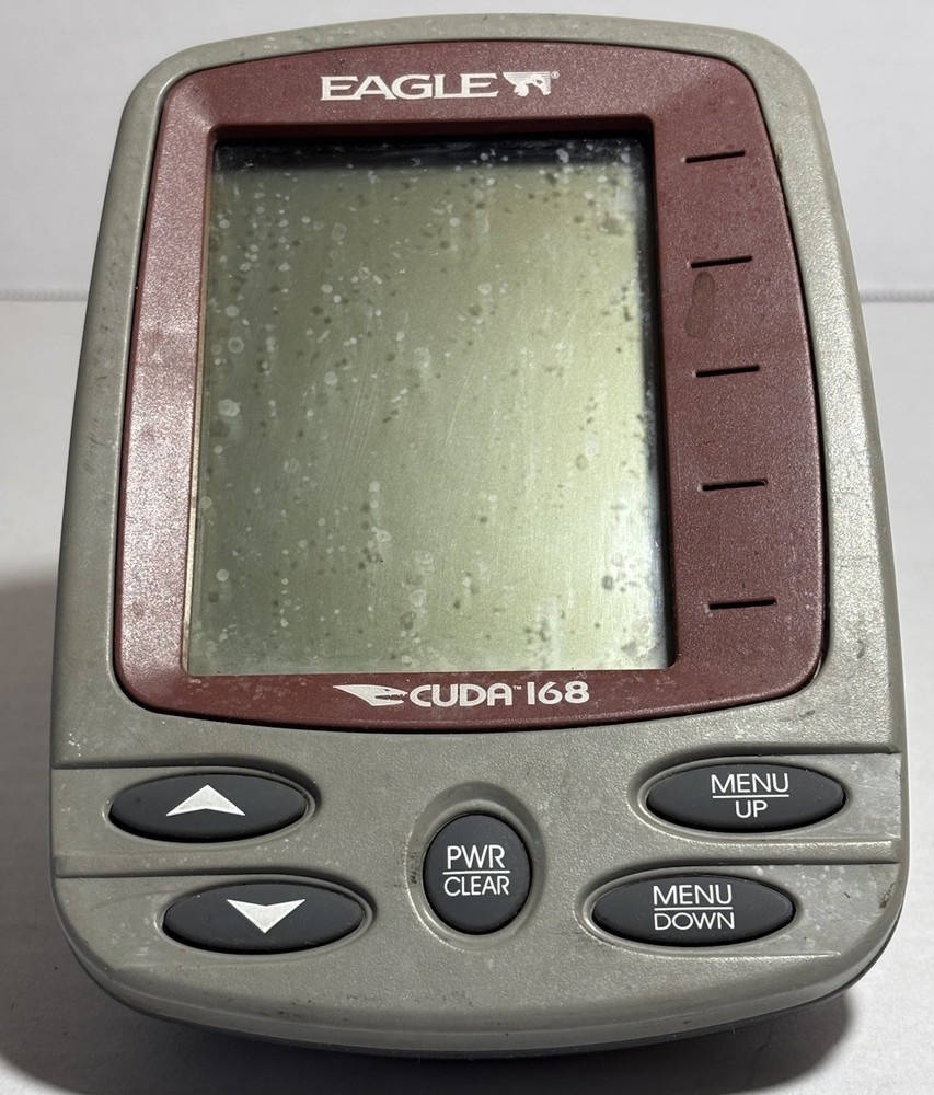 Eagle Cuda 168 Electronic Depth & Fish Finder UNTESTED HEAD UNIT ONLY