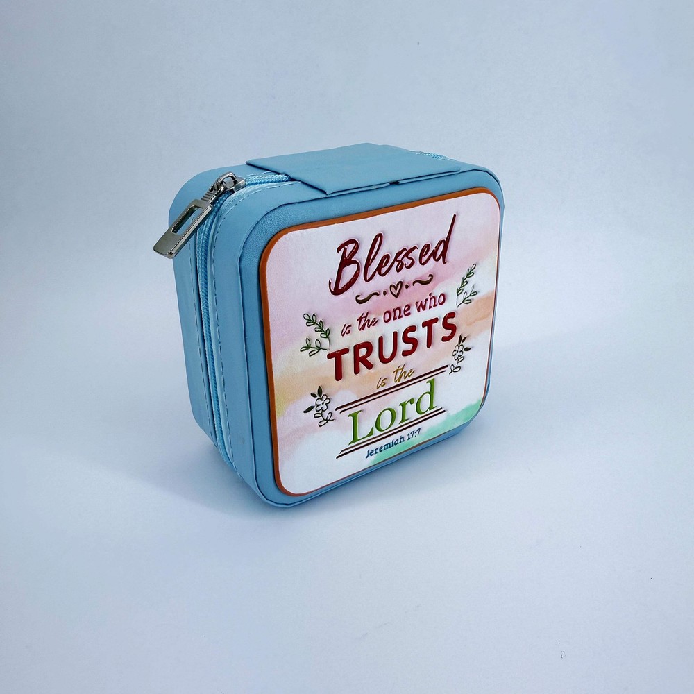 Tooled Leather Jewelry Box Jeremiah 17:7