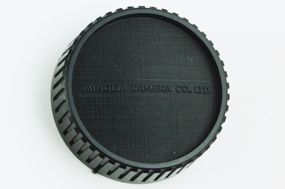 Minolta MD Rear Lens Cap - Twist-On Original