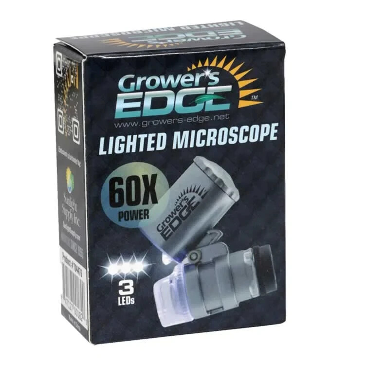 Grower's Edge Lighted Microscope 60X