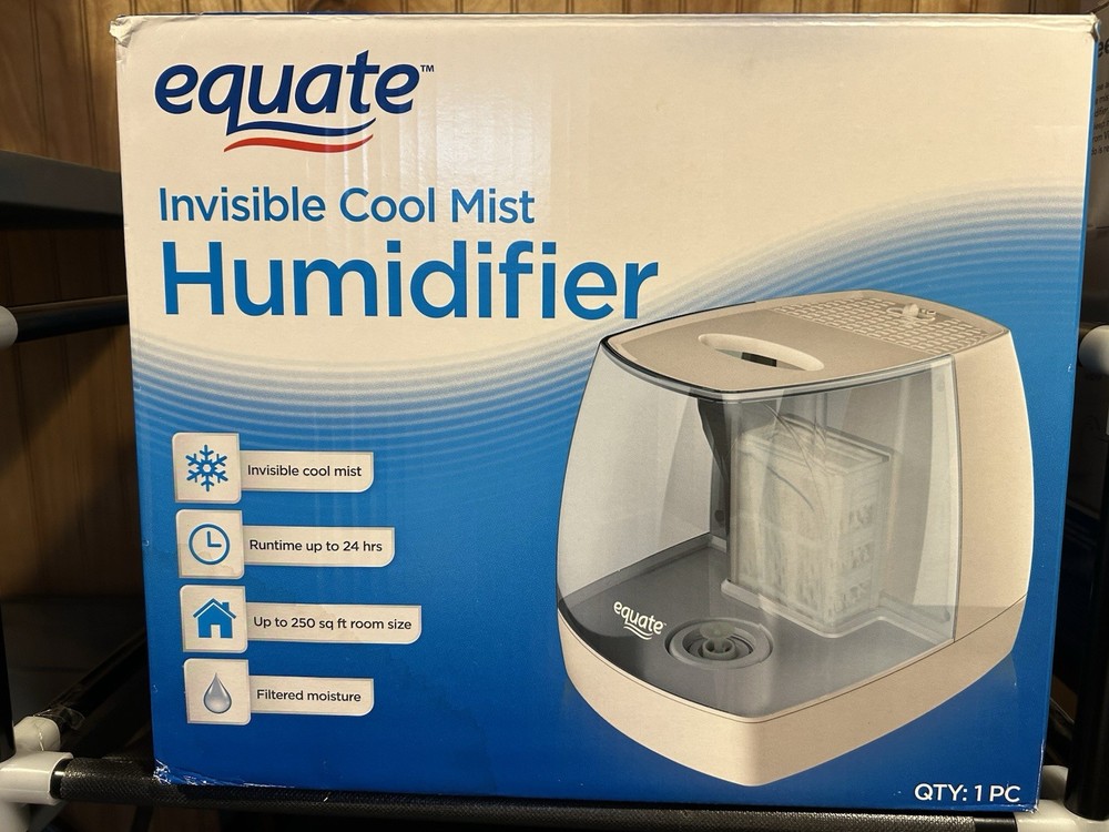 equate invisible cool mist humidifier