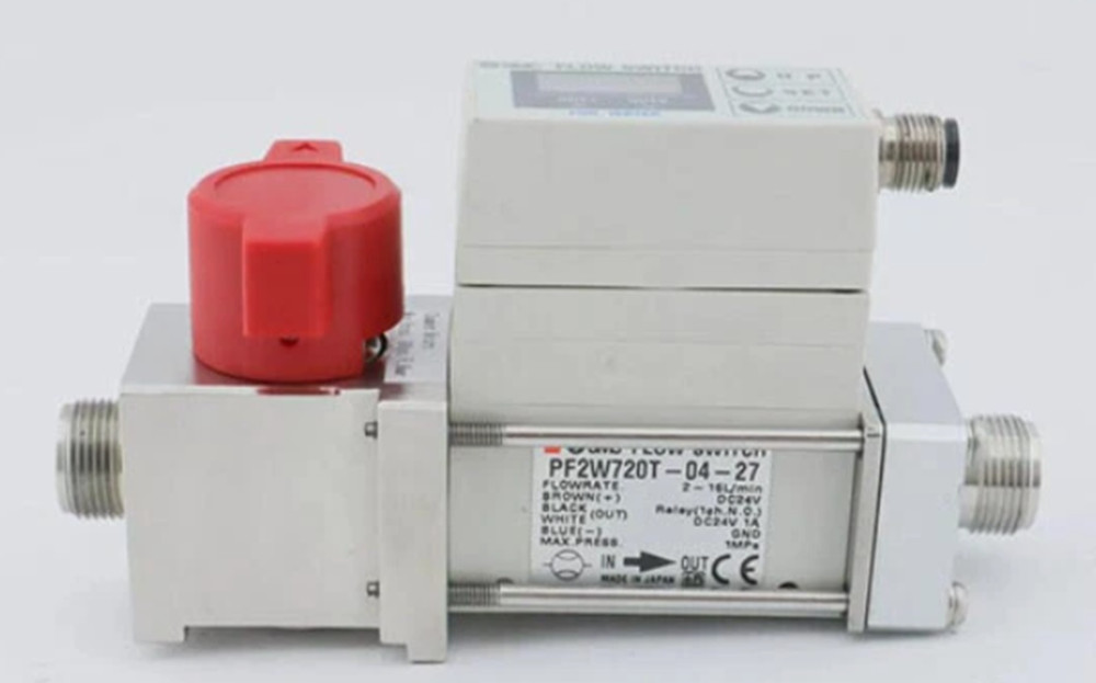 New SMC PF2W720T-04-27 INA-24-63-04RD Flow Switch 24V