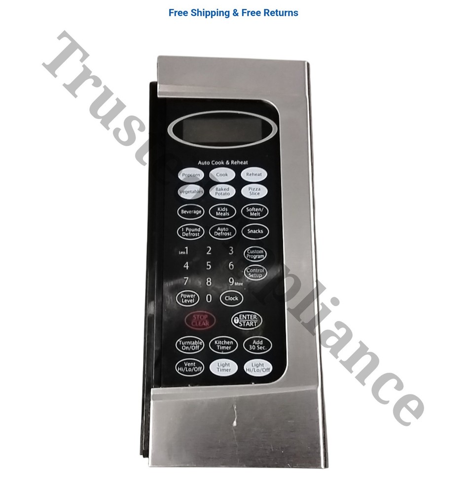 Microwave Control Panel Console MMV4205BAW Stainless