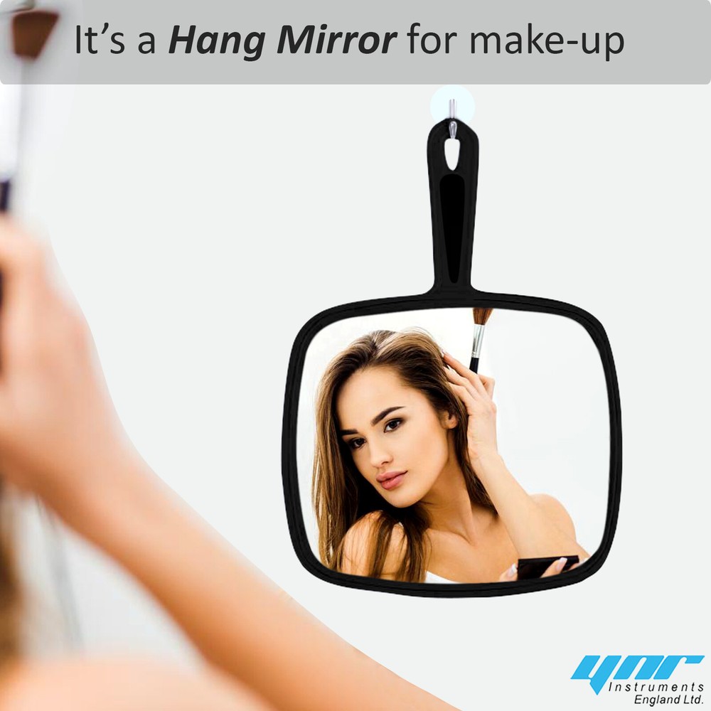 Hand Held Mirror Professional Salon Style Handheld Vanity Mirror Makeup Tool New