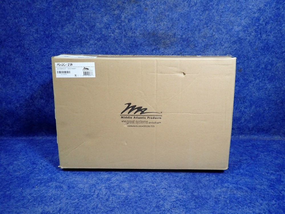 Middle Atlantic PD-DC-125R 125 Watt Rackmount DC Power Distribution System (M4)