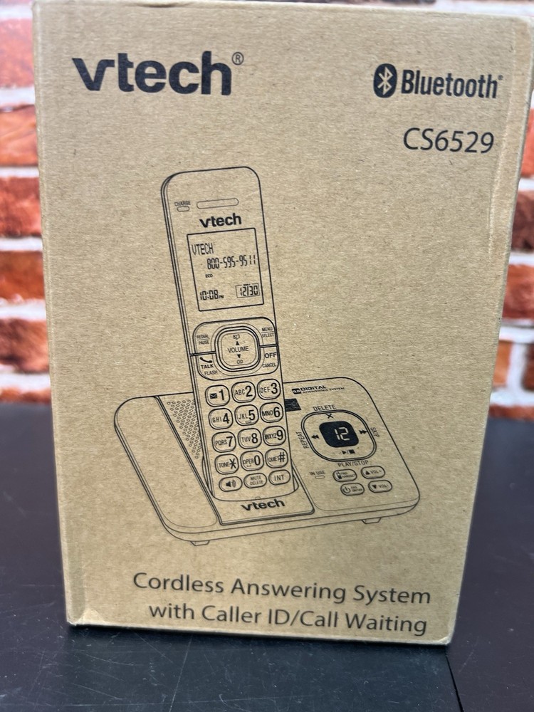 VTech CS6529 DECT 6.0 Phone Answering System with Caller ID/Call Waiting