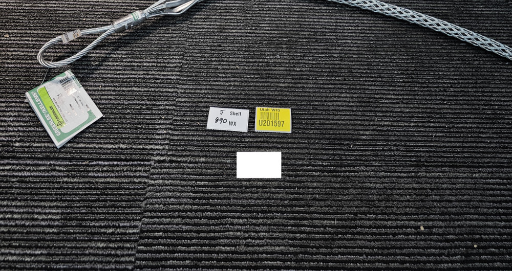 Greenlee 30564 Medium-Duty T-Basket-Type Pulling Grip 1" - 1.49" Galvanized