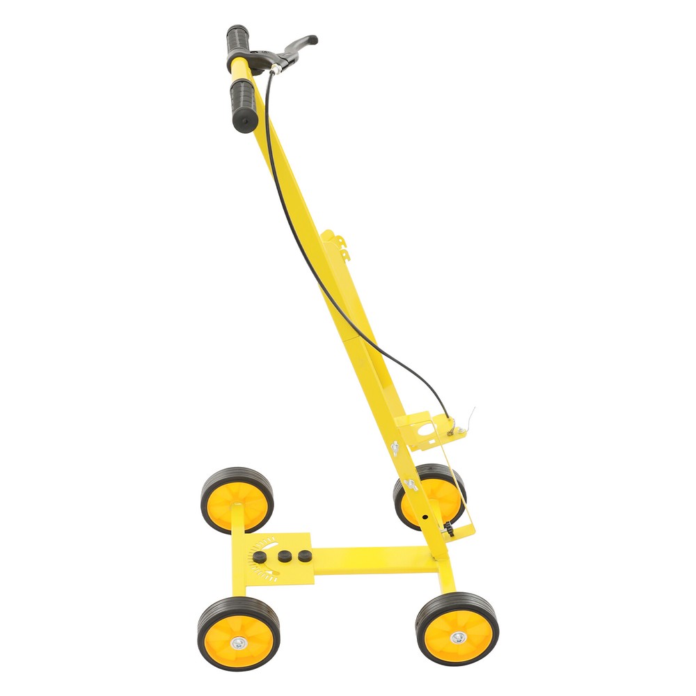 Score Line Striping Machine Multi-Function Striping Line Marking Machine 4-Wheel